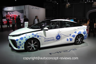 Toyota Hydrogen Fuel Cell Electric Mirai